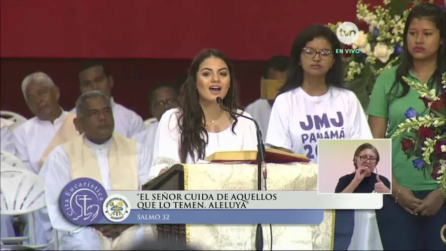 El hermoso canto del salmo en la "Cita Eucarística 2017"