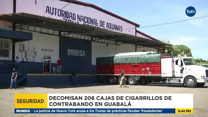 Aduanas incauta mercancía ilegal en Chiriquí