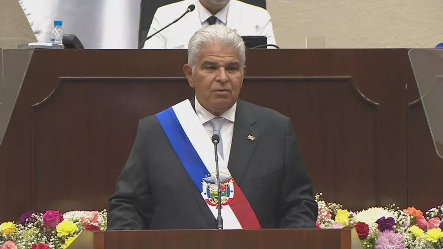 Presidente de la República, José Raúl Mulino.
