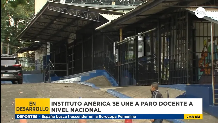 Instituto América se une al paro docente