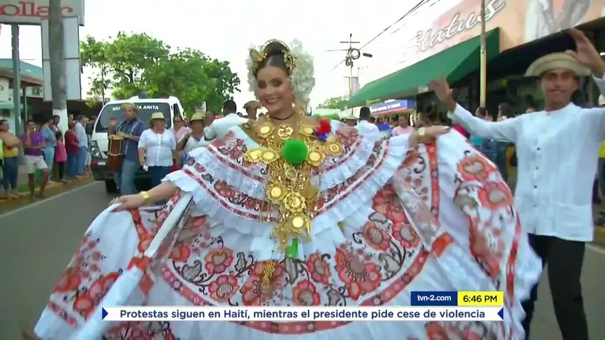 Se inician actividades del Festival Nacional de la Pollera