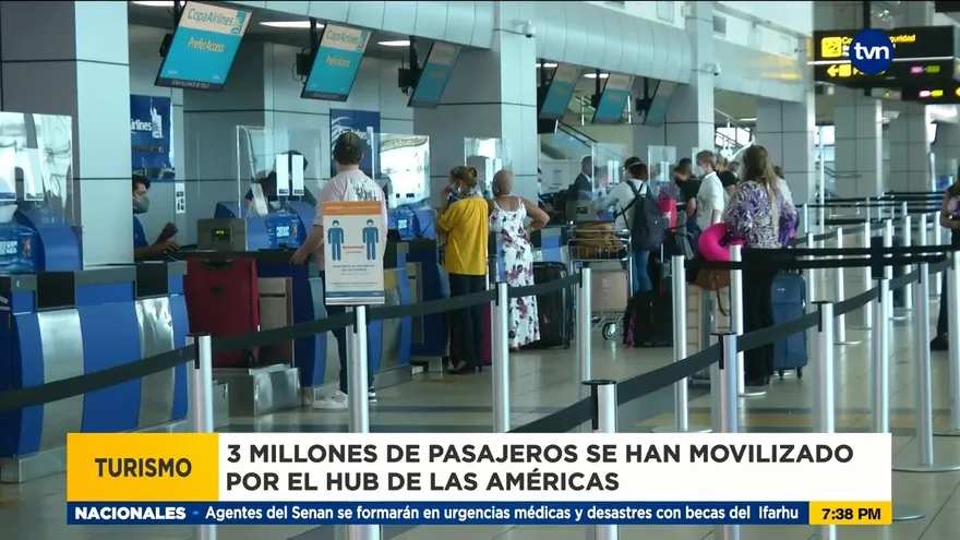Aumenta el movimiento de pasajeros en el Aeropuerto de Tocumen