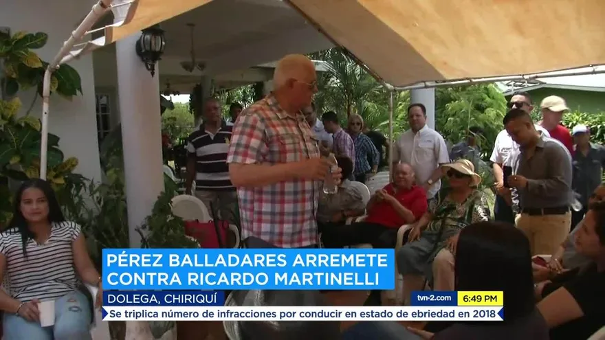 Pérez Balladares: 'Martinelli está verdaderamente desequilibrado y debería buscar ayuda psiquiátrica'