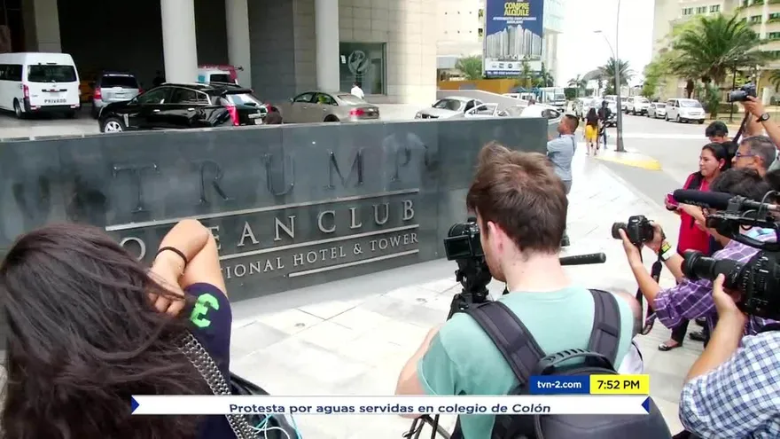 Sigue el conflicto en las instalaciones del Trump Ocean Club