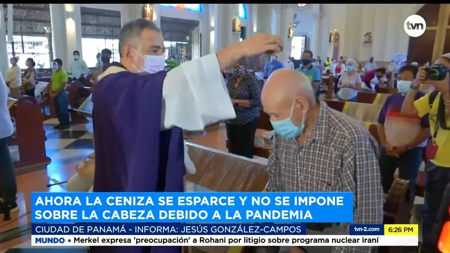 Un Miércoles de Cenizas diferente por pandemia