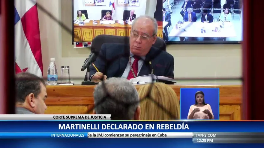 Ayú Prado accede a solicitud de declarar en rebeldía a Martinelli