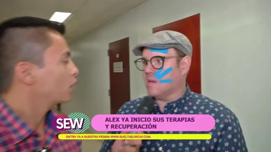 Alex Medela habla sobre su parálisis facial