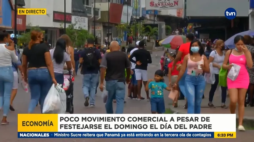 Bajo movimiento comercial previo al Día del Padre en Calidonia y La Peatonal