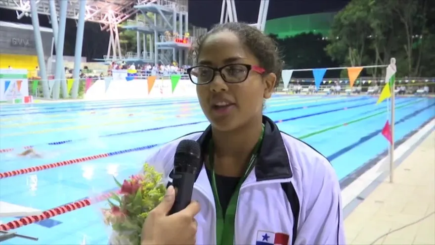 Ireyra Tamayo agradece a Dios por ganar la primera medalla de oro para Panamá