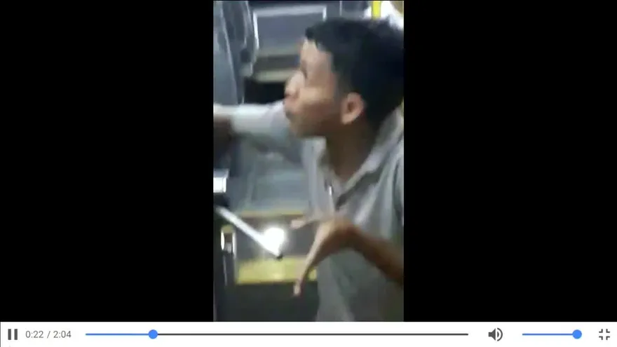 Intentan agredir a conductor de metrobús