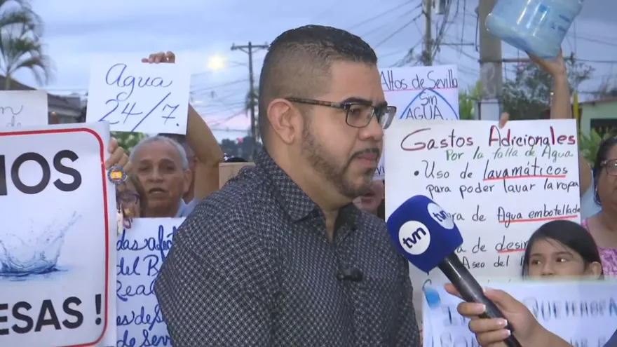 Cuatro barriadas en Panamá Norte exigen suministro de agua