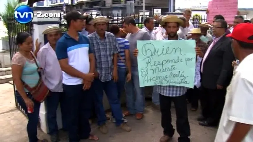 Colonos piden detener desalojos tras muerte de uno de los afectados