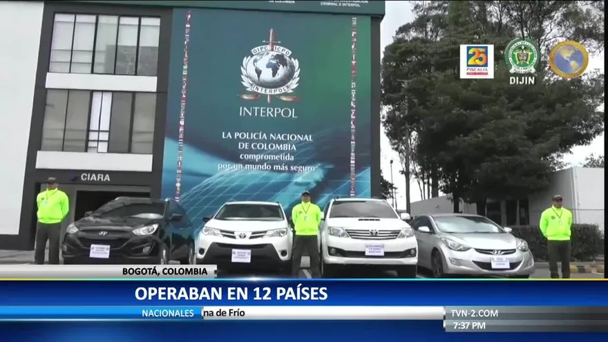 Golpean a banda internacional dedicada al robo de autos