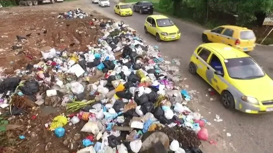 Operativo de limpieza en Pacora