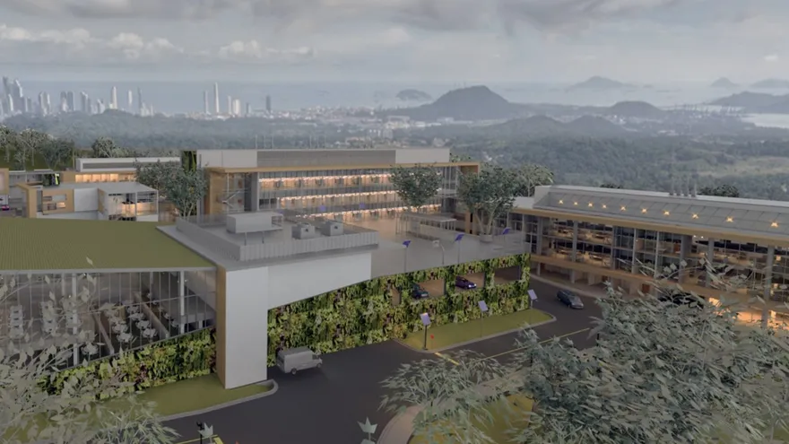 Imágenes del proyecto del Campus Gorgas