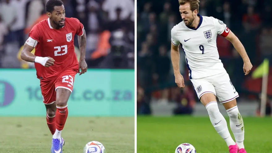 Panamá vs Inglaterra Michael Amir Murillo y Harry Kane