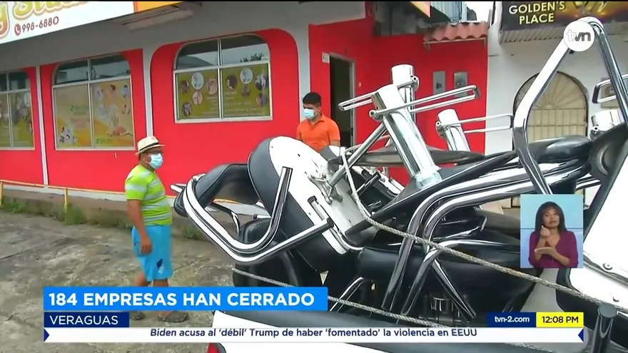 Falta de ingreso aumenta cierre de negocios en Veraguas