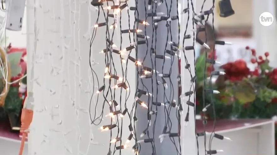 Cuidado con los juegos de luces que se calientan