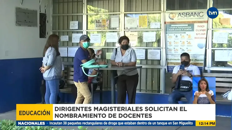 Solicitan nombramiento de docentes en Chiriquí