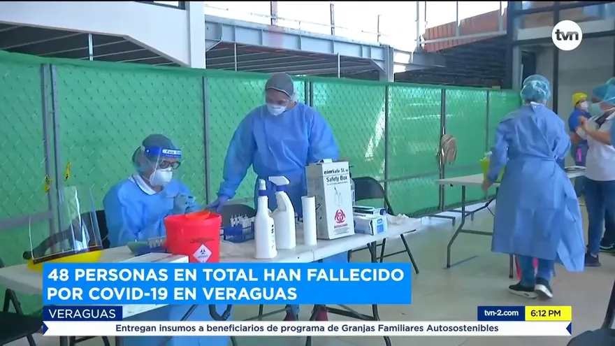 Autoridades en Veraguas piden no bajar la guardia frente a la COVID-19