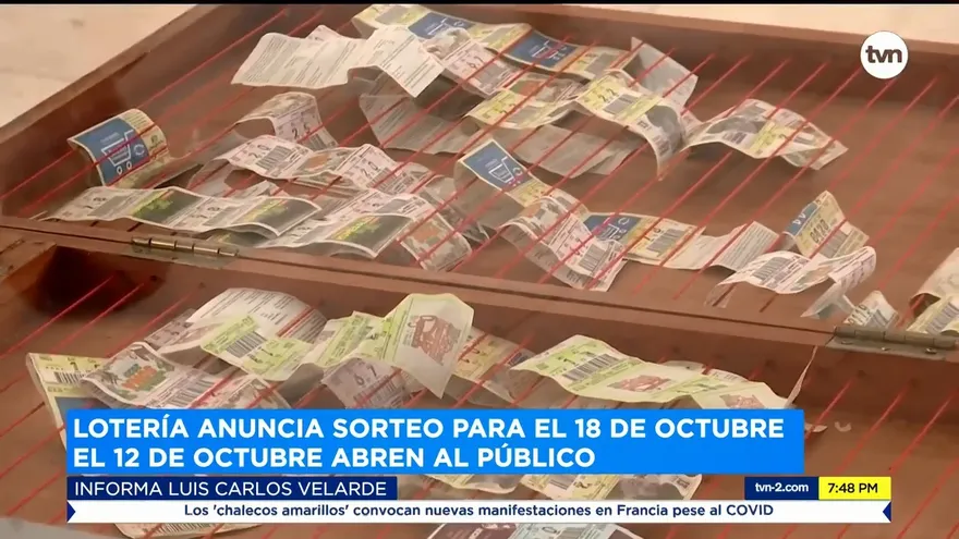 Lotería anuncia sorteo para el 18 de octubre