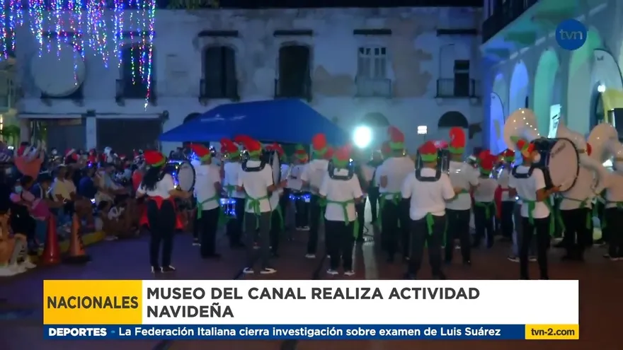 Actividad navideña del Museo del Canal