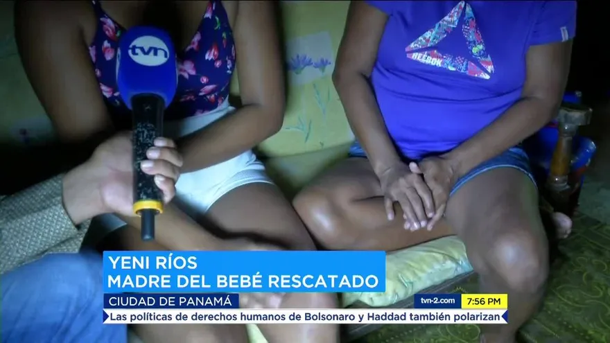 Reacciona madre de bebé rescatado en Sajalices