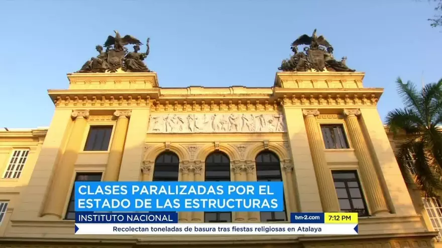 Siguen suspendidas las clases en el Instituto Nacional