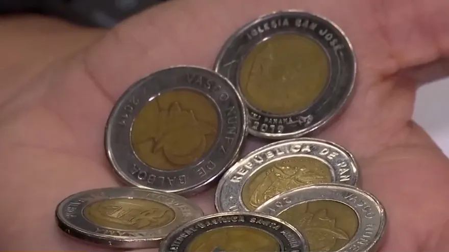 ¿Qué está pasando con las monedas de un Balboa?