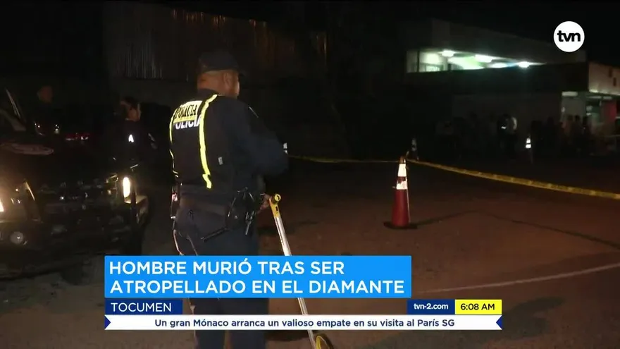 Hombre muere por atropello en El Diamante de Tocumen