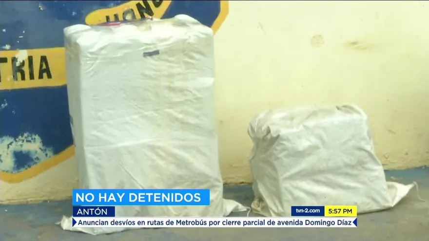 Decomisan droga en costas de Coclé