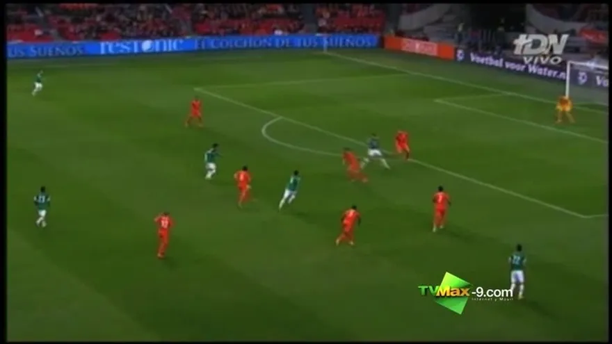 Golazo de Carlos Vela ante Holanda