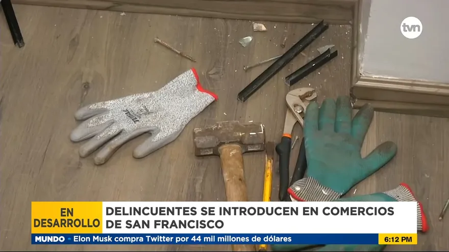 Roban en comercios en San Francisco