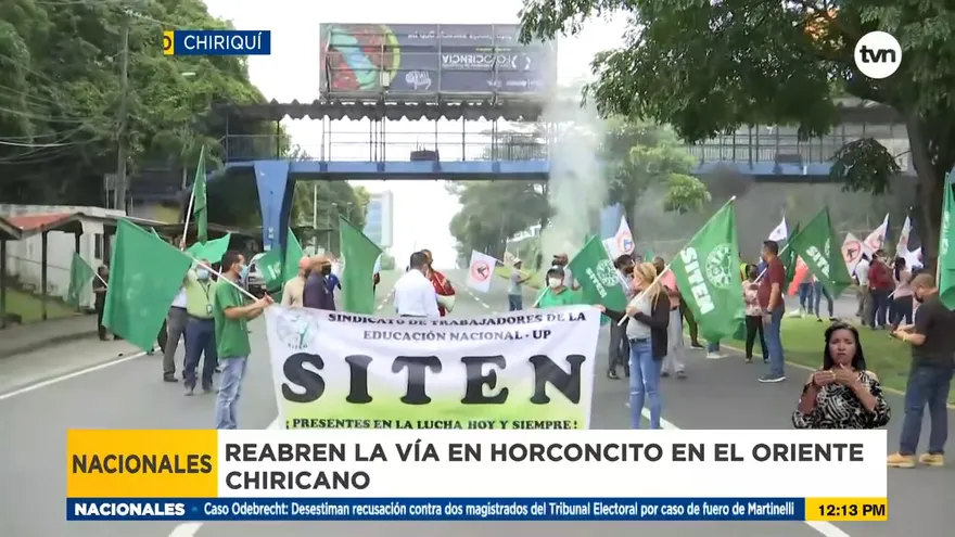 Realizan cierre en la Universidad de Panamá