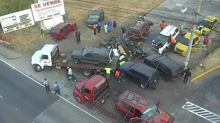 Desmantelan taller de mecánica ilegal en San Miguelito