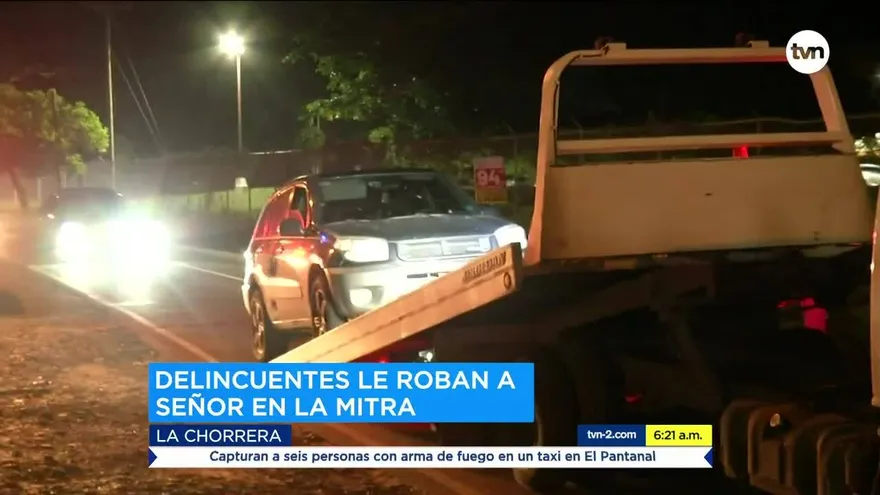 Delincuentes atacan y roban a una persona en La Chorrera