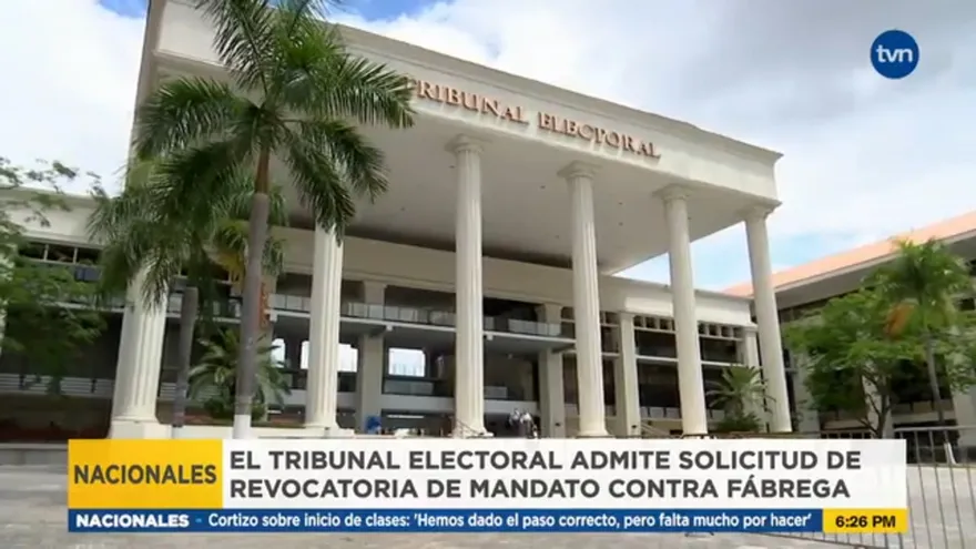 Admiten solicitud de revocatoria de mandato del alcalde Fábrega