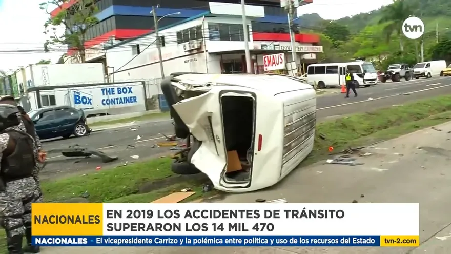 Mayor parte de los accidentes de tránsito ocurren por descuido de los conductores