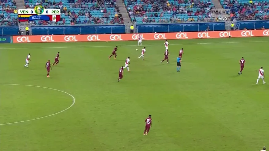 Segundo gol anulado para Perú en la Copa América