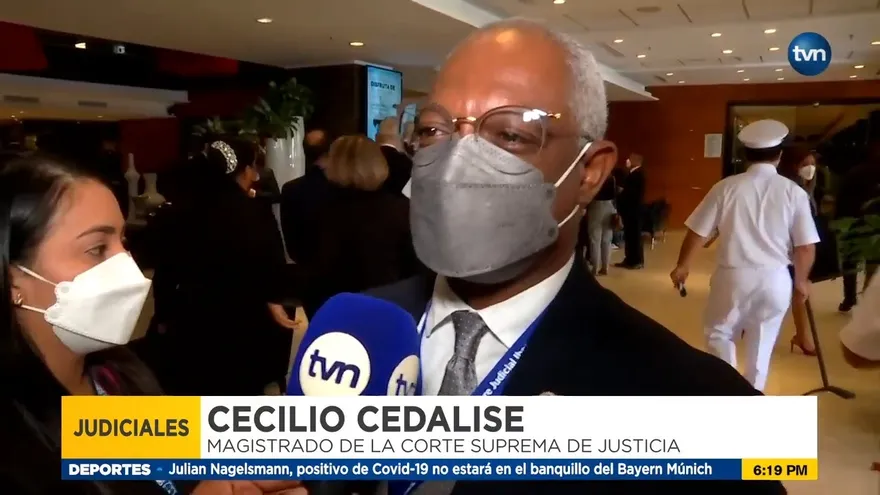 Magistrado Cedalise no habla con los medios sobre proyecto de fallo