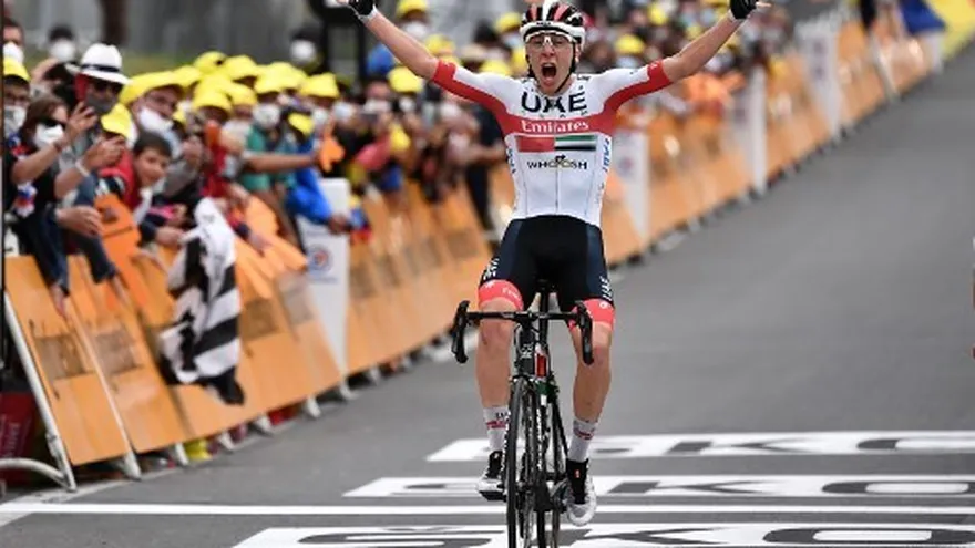 Pogacar se impone en la segunda etapa pirenaica y Roglic logra el liderato