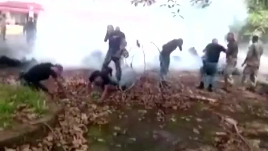 Senan justifica entrenamiento de cadetes con gases lacrimógenos