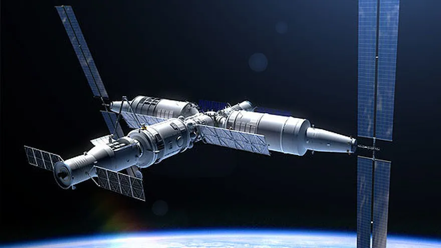 China presenta su futura estación espacial.