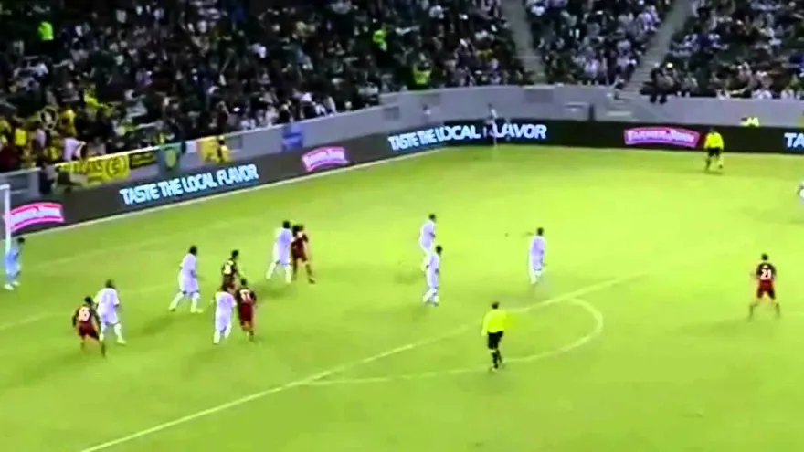 Jaime Penedo en acción, playoff de la MLS partidos de ida contra el Real Salt Lake