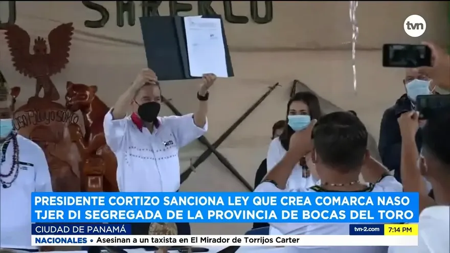 Reacciones tras sanción de ley que crea la Comarca Naso Ter Di