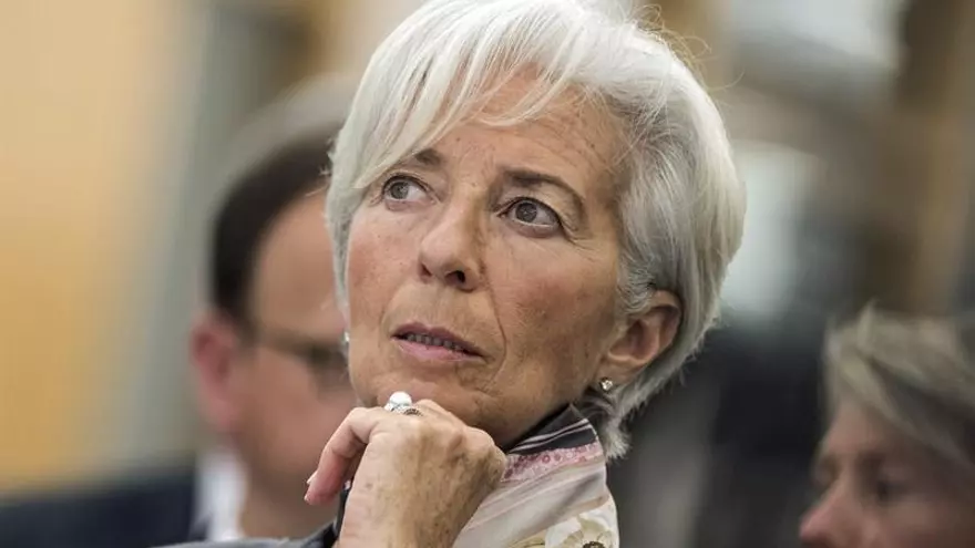 La directora gerente del Fondo Monetario Internacional (FMI), Christine Lagarde.