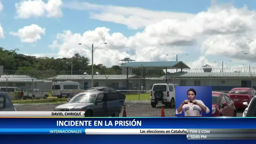 Nuevo incidente se registra en la cárcel de David