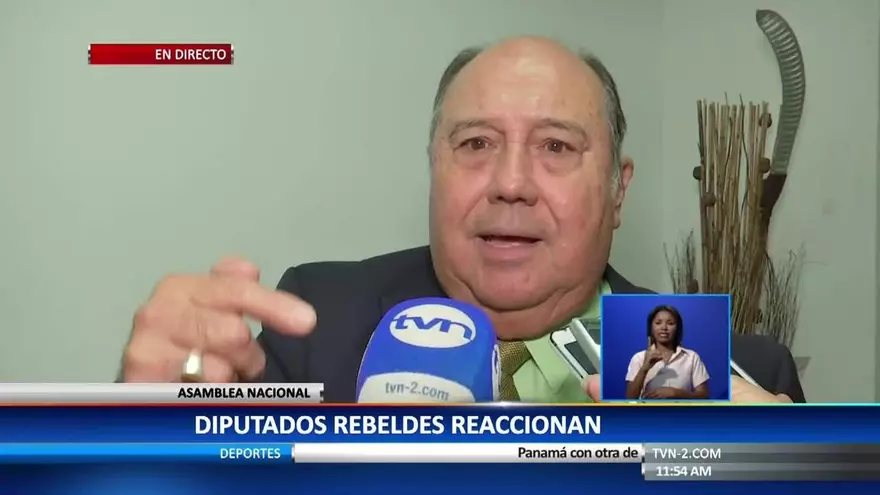 Diputados rebeldes del CD no temen a proceso de expulsión del partido