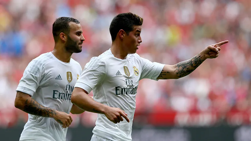 Jesé y James.