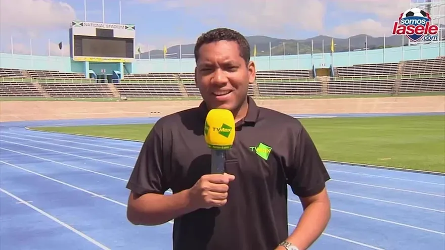 Jhony Mosquera tuvo acceso al estadio Nacional de Jamaica